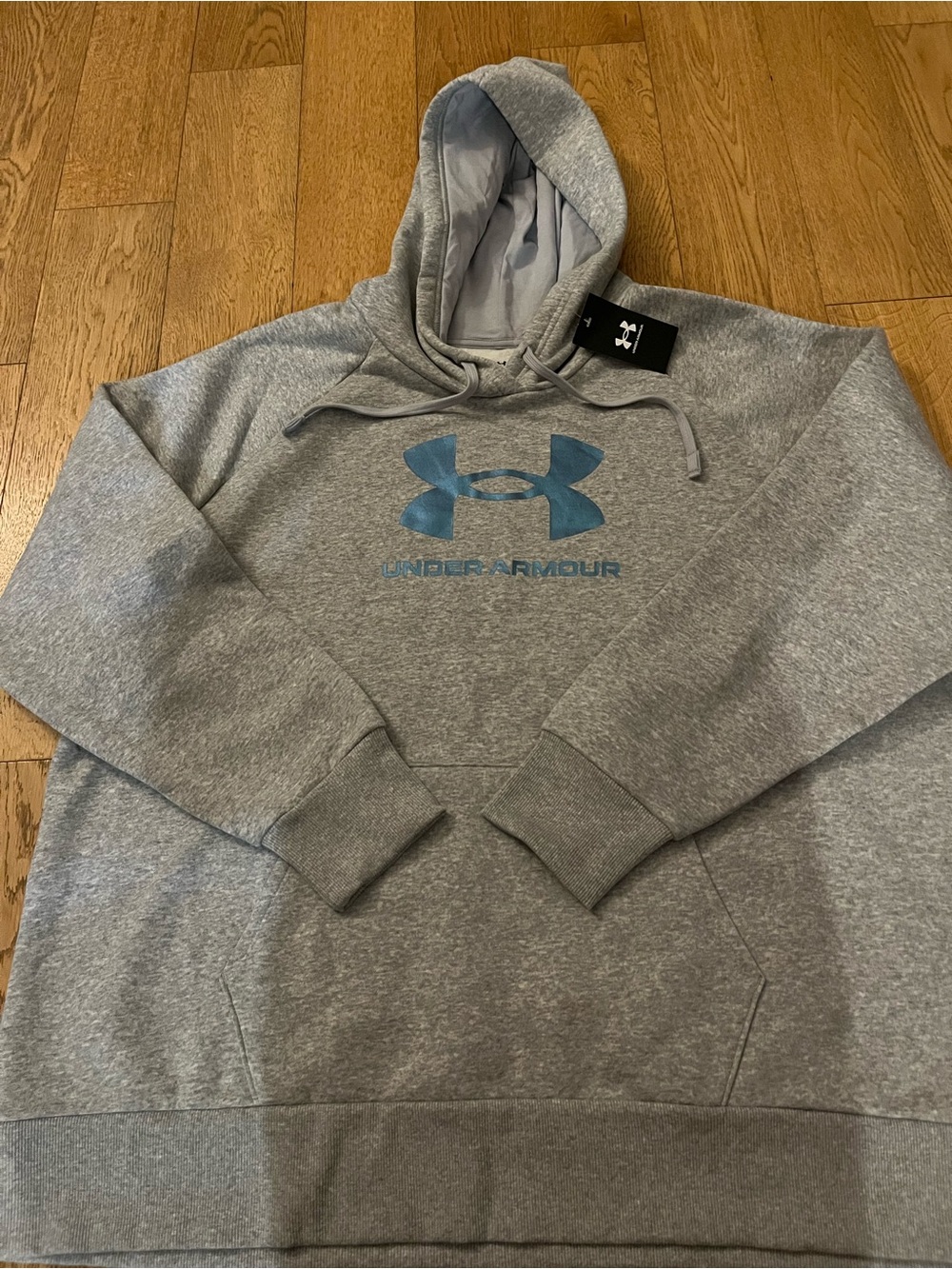 Under Armour Hoodie Women’s Gray Rival Fleece Pullover NWT 3X